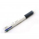 Zebra Clip-on G 4C B4A3 0.7mm 4-Color Ballpoint Pen - White #6786
