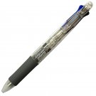 Zebra Clip-on Multi B4SA1 0.7mm Multifunctional Pen - Transparent #6569