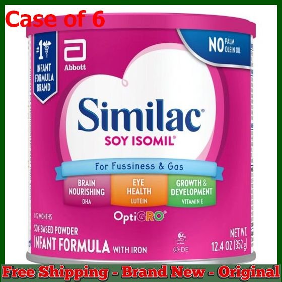 Similac Soy Isomil Infant Formula, SoyBased, EasytoDigest, for