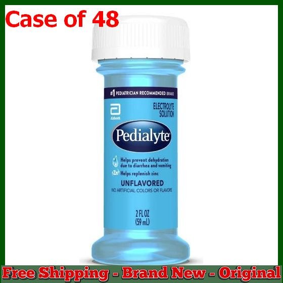 Pedialyte® Electrolyte Solution, Hydration Drink, Unflavored, Ready to