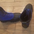 RALPH LAUREN Kids Boys Polo Royal Blue Rain Snow Boots Size 7