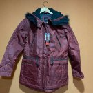 Yoki Outerwear Collection Women's RED Coat w/ Sherapa Lining Size L- NWT