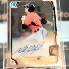 2015 Bowman Chrome Mike Yastrzemski Rookie Card-Auto-BCAP-MY-Baltimore-Giants