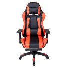Computer Office Gaming Chair - Rotating Leather Lift Chair (Red)