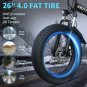 DEEPOWER Electric Mountain Ebike - 1000W 48V 12.8AH