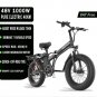 DEEPOWER Electric Mountain Ebike - 1000W 48V 12.8AH
