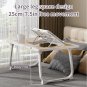 Adjustable Foldable Laptop Bed Desk – Wood Surface with Storage Slots & Drawers
