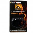 QUICKSURVIVE® 4 in1 Paracord Adjustable Bracelet with built in Fire Starter - QS-PRCRD