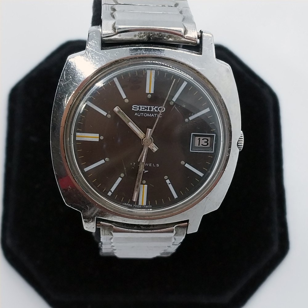 Vintage Seiko Automatic 17 jewels, Japan 7085-7190