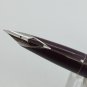 Vintage Mint Sheaffer Imperial Fountain Pen F Nib, Burgundy Color USA #11298