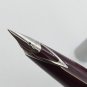 Vintage Mint Sheaffer Imperial Fountain Pen F Nib, Burgundy Color USA #11299