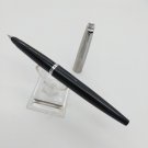 Vintage Mint Parker 45 Fountain Pen, F Nib, Made in ENGLAND , Black Color #11253