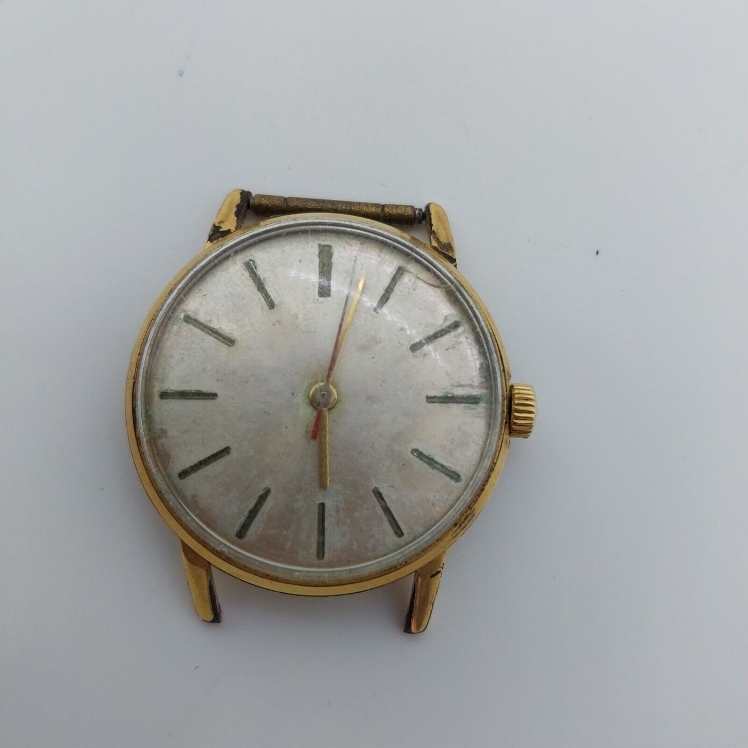 Vintage Hand winding Watch 18 JEWELS CAL 2209,Possibly Vostok #11090