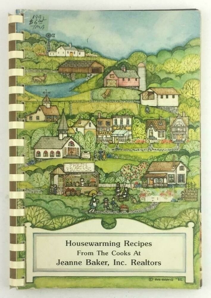 MIAMI FL 1991 Jeanne Baker Inc Realtors Housewarming Recipes COOK BOOK