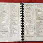 HUDSON, KANSAS Trinity Church Youth Fellowship 1997 COOKBOOK Recipes Comb