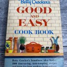 Vintage Betty Crocker's Good and Easy Cookbook 1954 1st Edition 4th Print