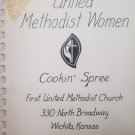 Vintage 1980 United Methodist Women Cookin Spree Wichita, Kansas Cookbook (Plast