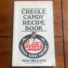 VTG 1979 Creole Candy Recipe Book Dixie Evans Creole Candy Factory New Orleans