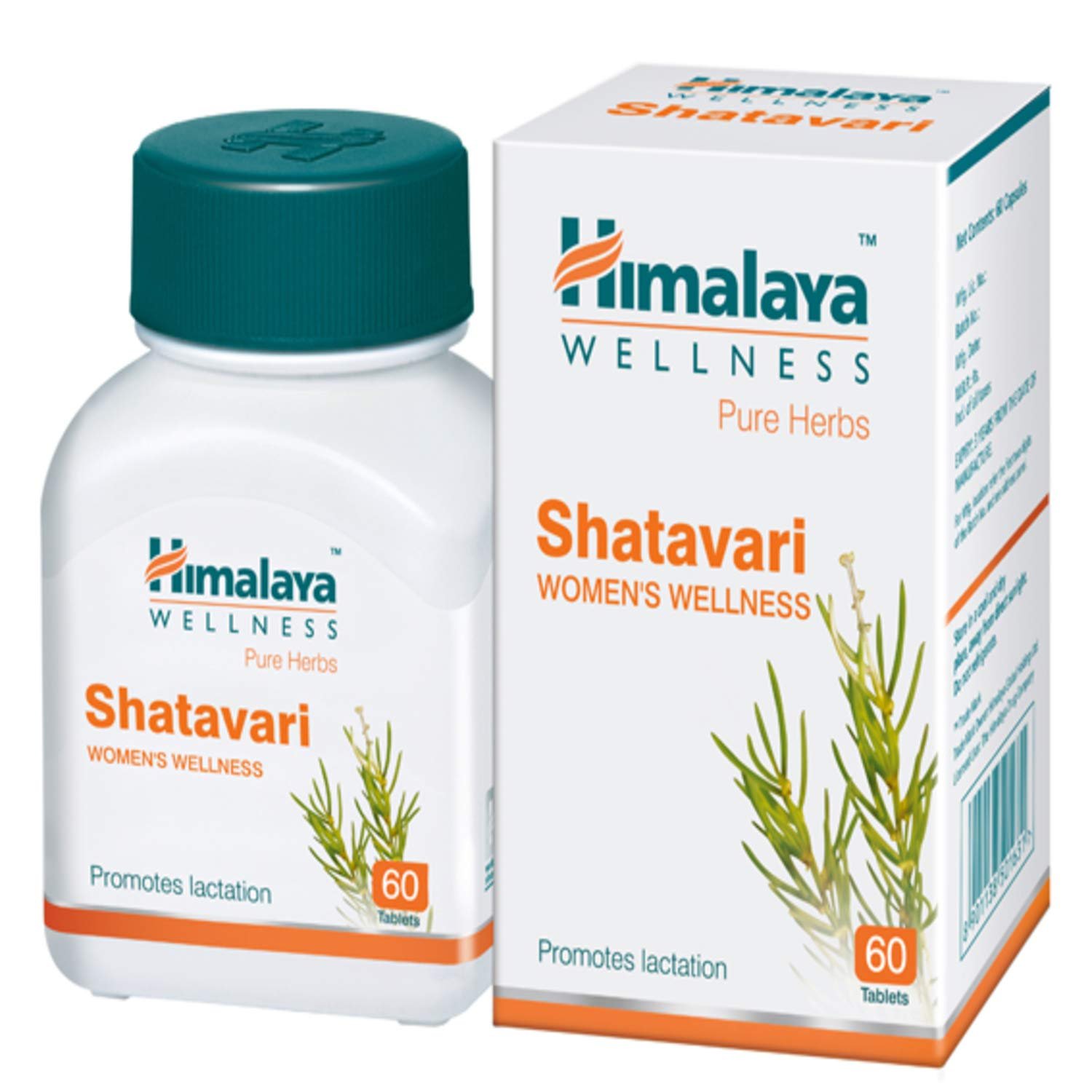 Himalaya Wellness Pure Herbs Shatavari Womens Wellness 60 Tablets 4114