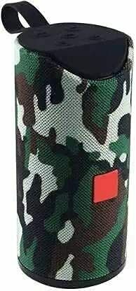 Waterproof Portable Bluetooth Speaker with Rich Deep Bass (Army Colour) PACK OF2