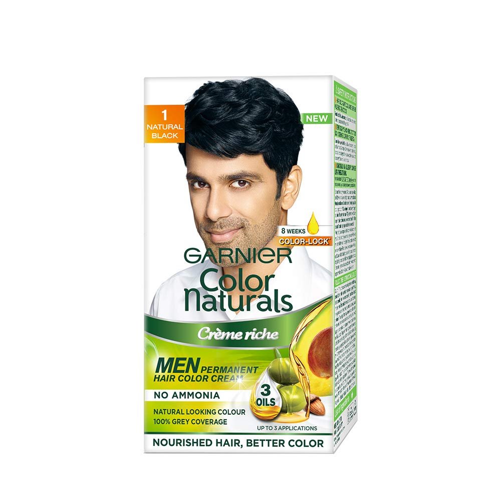 Garnier Color Naturals Men Shade 1 Natural Black, 36ml + 24g