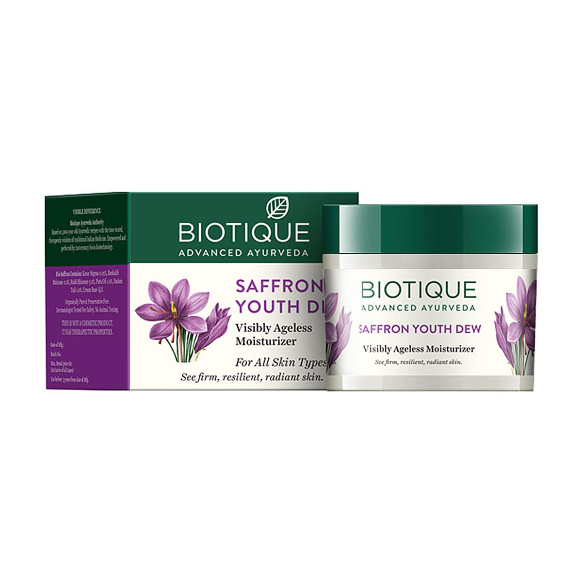 Biotique Bio Saffron Dew Youthful Nourishing Day Cream 50 GM