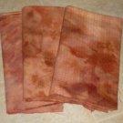 BURNT OCHRE overdye wool rug hooking -- Woolly Mammoth Woolens