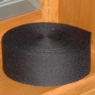 BLACK BINDING TAPE FOR RUG HOOKING, 10 yards -- Woolly Mammoth Woolens