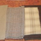 BROWN MIX wool for rug hooking -- Woolly Mammoth Woolens