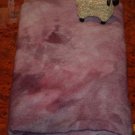 ICY PLUM overdye wool for rug hooking -- Woolly Mammoth Woolens