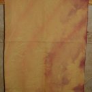 MARBLEIZED WOOL (yellow and wine) for rug hooking and penny rugs -- Woolly Mammoth Woolens