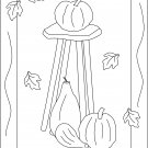 PUMPKINS and GOURDS paper rug hooking pattern -- Woolly Mammoth Woolens
