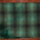 GREEN FIELDS PLAID overdye wool for rug hooking and penny rugs -- Woolly Mammoth Woolens