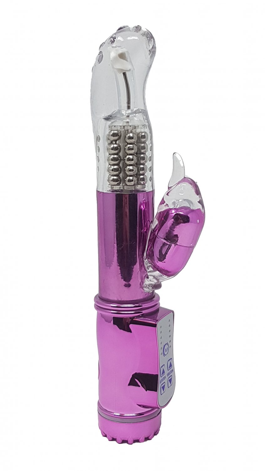 Rotating âDolphinâ Vibrator (Purple)