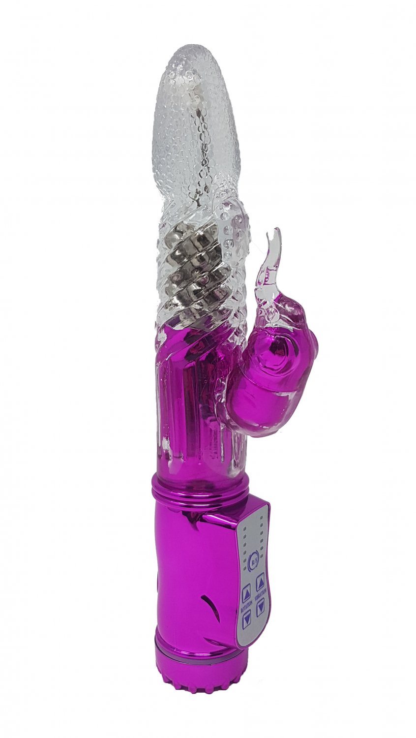 Rotating âElephantâ Vibrator (Metallic Purple)