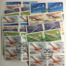 Wholesale 12X Sets Gliders CTO 5 Stamps in Blocks of 4 1983 Russia #5118-22