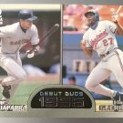 NOMAR GARCIAPARRA & VLADIMIR GUERRERO 1999 Pacific Omega Debut Duos INSERT Card FREE SHIPPING NOMAR GARCIAPARRA & VLADIMIR GUERRERO 1999 Pacific Omega Debut Duos INSERT Card FREE SHIPPING