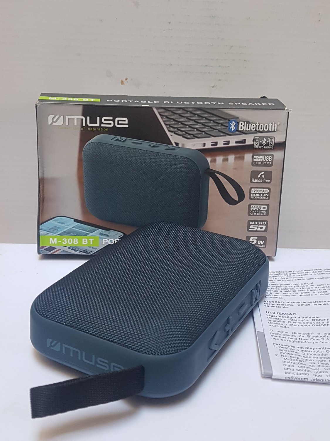 Bluetooth Muse M-308 BT Wireless Speaker