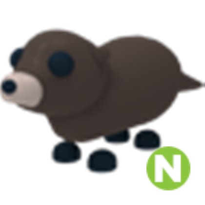 Adopt me pets, neon otter, roblox in-game accessories pet