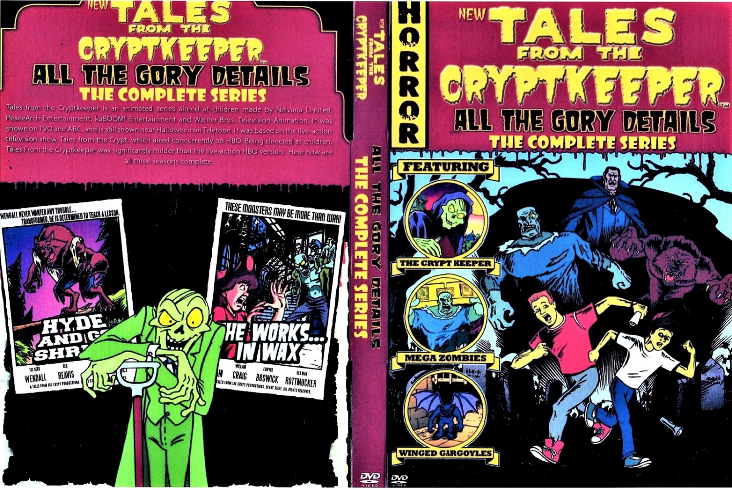 Tales from the Cryptkeeper complete series 3 dvd set