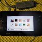 Nintendo Wii U Gamepad WUP-010 with power supply Black Works Free shipping Nintendo Wii U Gamepad WUP-010 with power supply Black Works Free shipping
