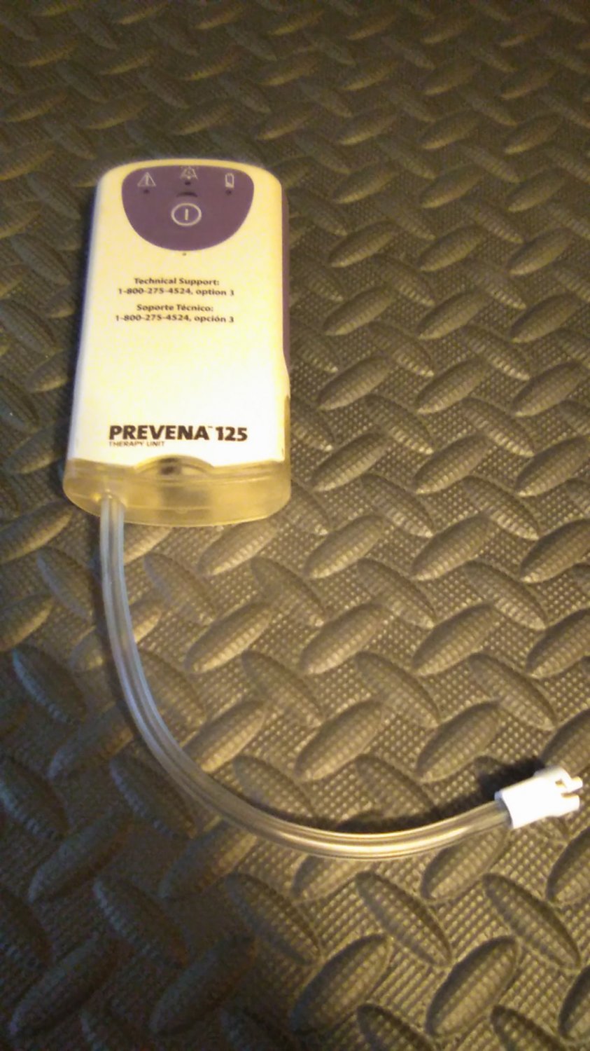 Prevena 125 Therapy Unit KCI Wound Dressing Care