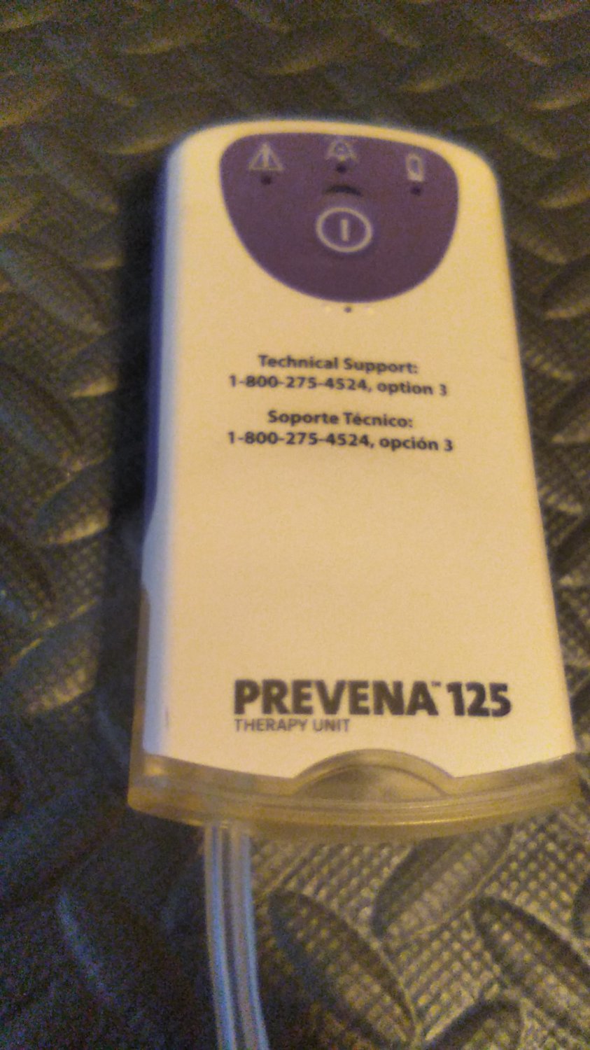 Prevena 125 Therapy Unit KCI Wound Dressing Care