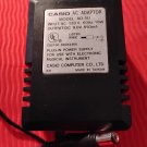 Genuine Casio AD-5U  9v 850mA Keyboard Power Cord Supply Adapter