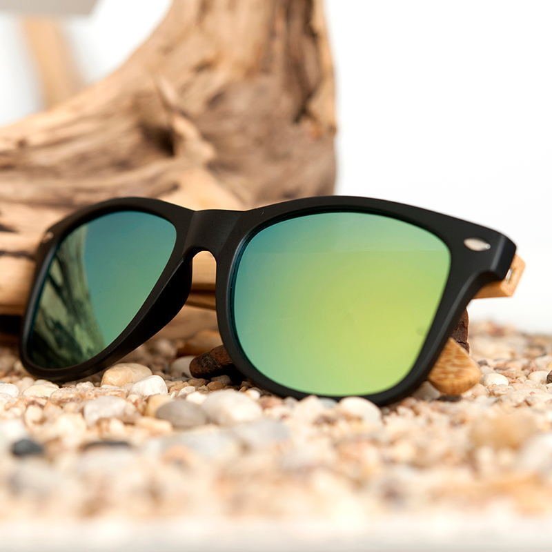 Retro Handmade Wooden Sunglasses Shades Uv400 Wood Retro 