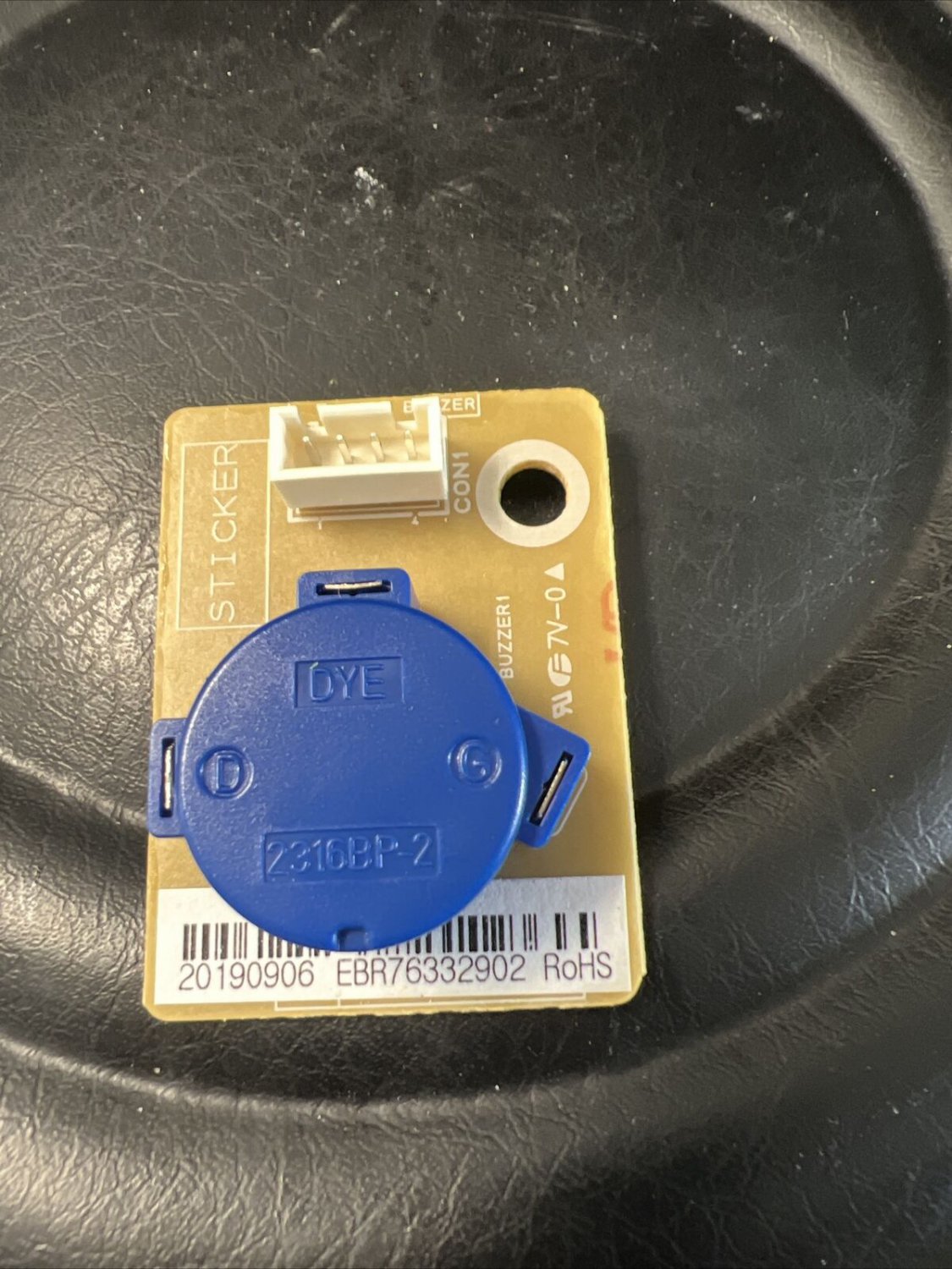 LG RANGE SUB BOARD BUZZER PART EBR76332902