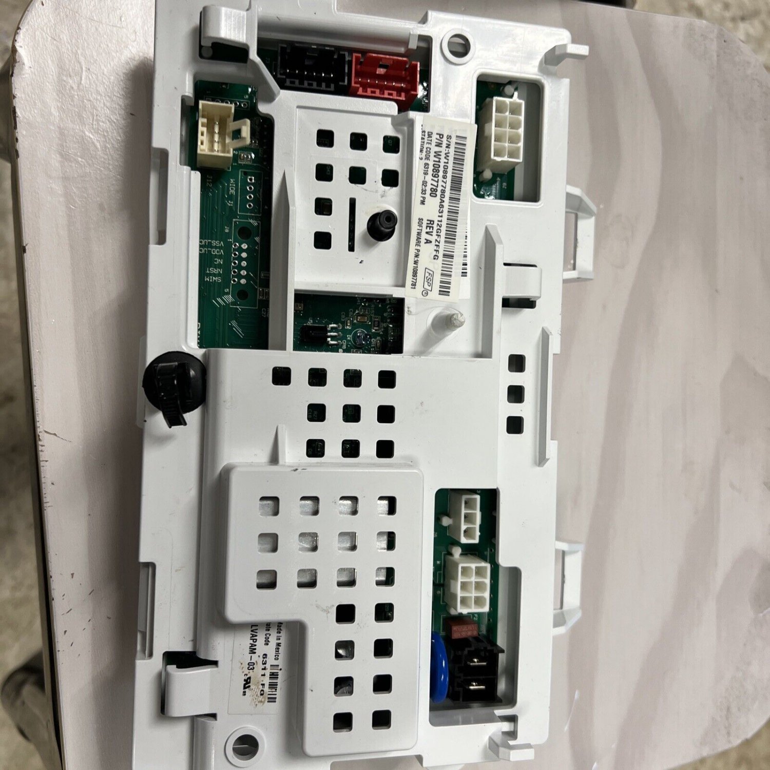 Genuine OEM Whirlpool Control Board W11124713 W10897780