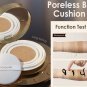 Poreless Cover All Perfect Air Cushion Poreless Flawless Foundation UV #4