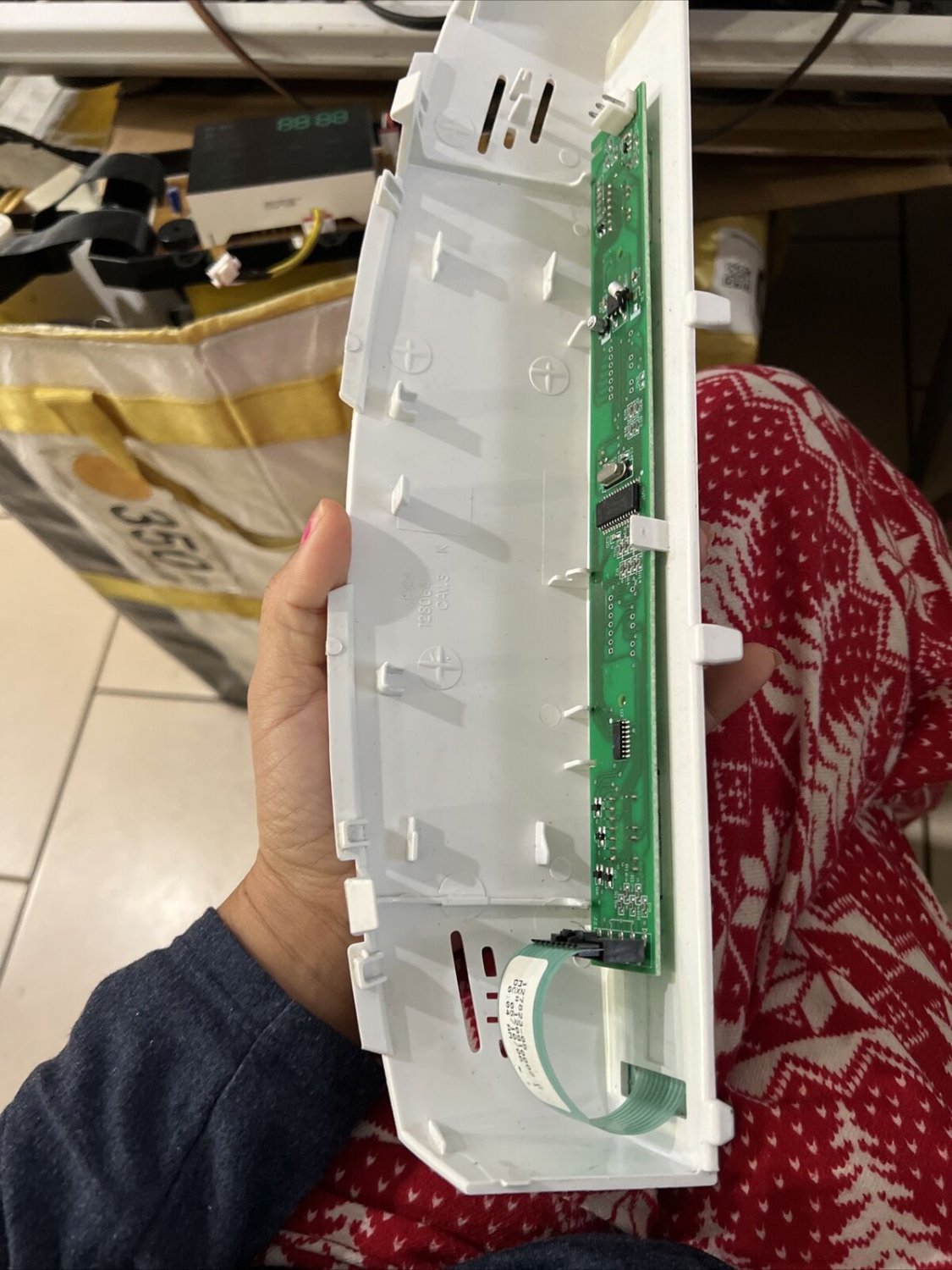 Jenn Air Refrigerator Control Panel NO BOARD Part 12782305 120910002