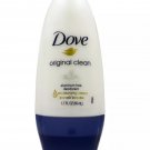 3 Dove Original Clean Roll On Deodorant, Aluminum Free, All Day Odor Protection